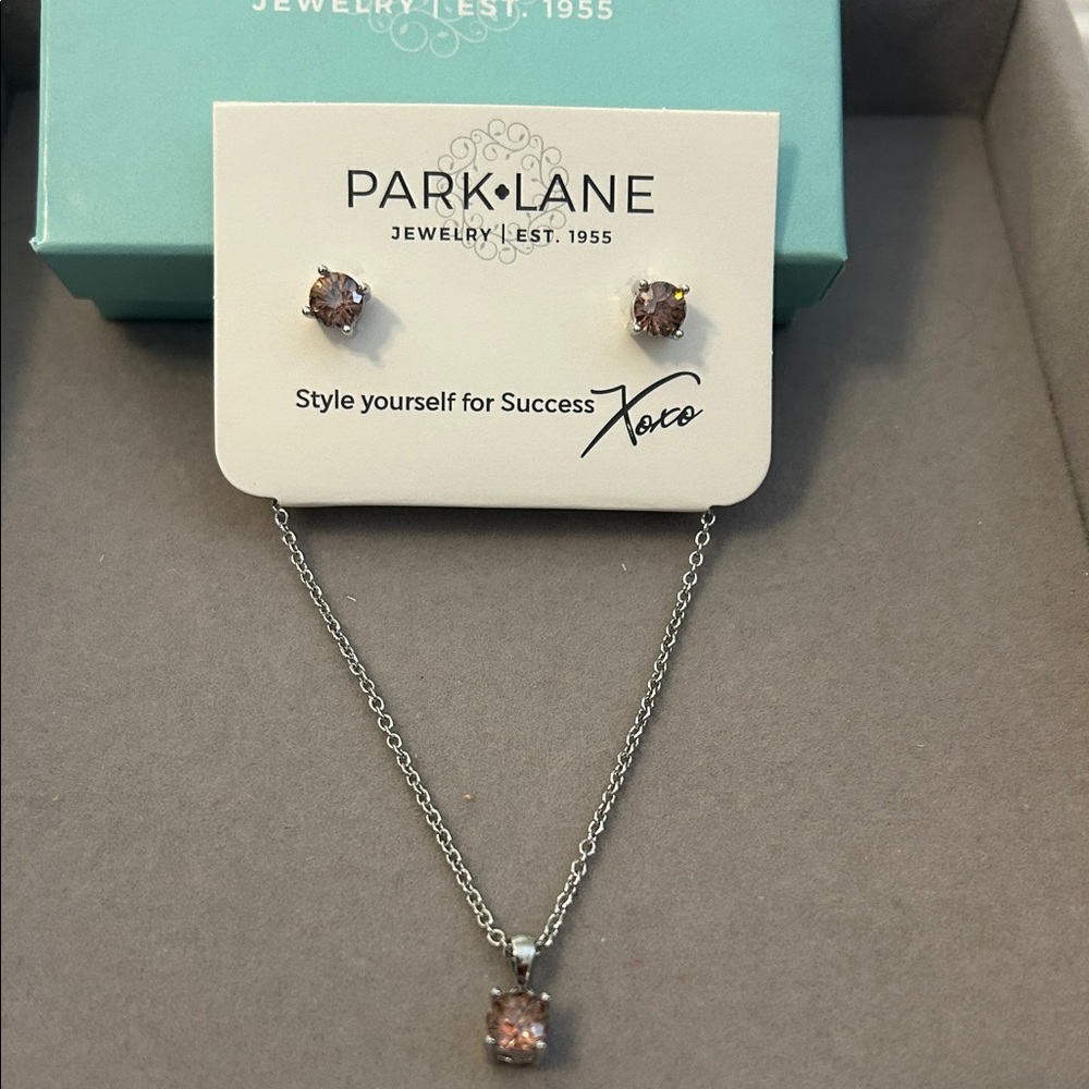 Park Lane Champagne Jewelry Set